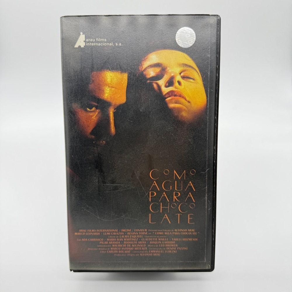 VHS Arau Films International, S.A. en Espanol Spanish Como Agua Para Chocolate
